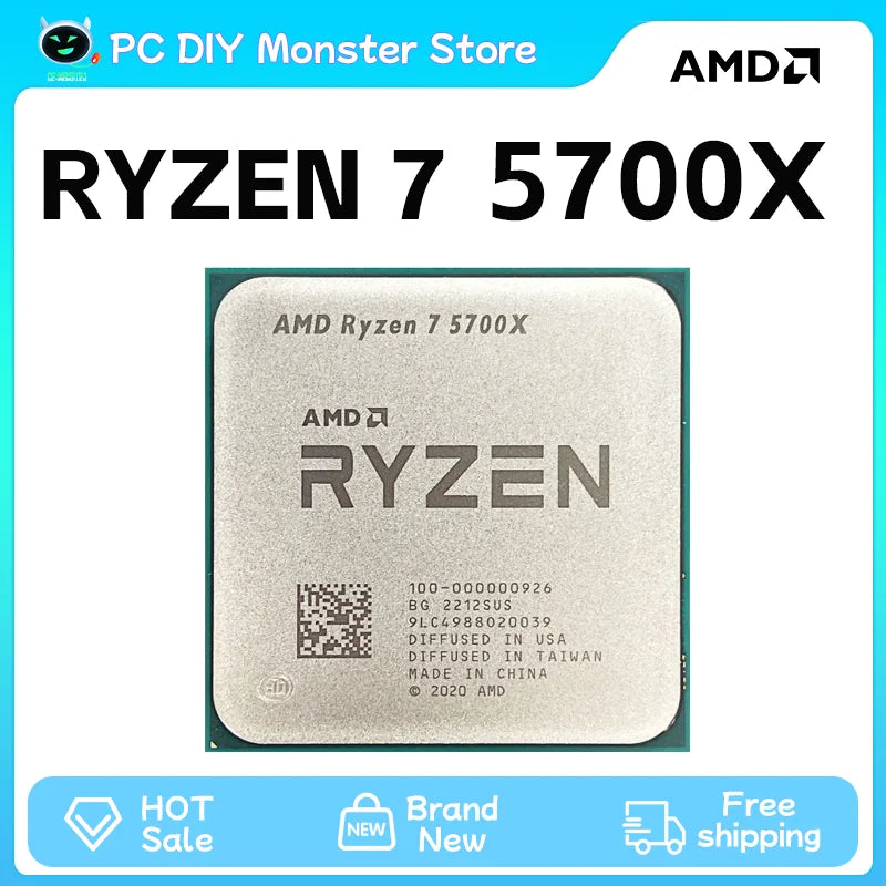 AMD Ryzen 7 5700X – 8-Core 16-Thread Gaming Powerhouse